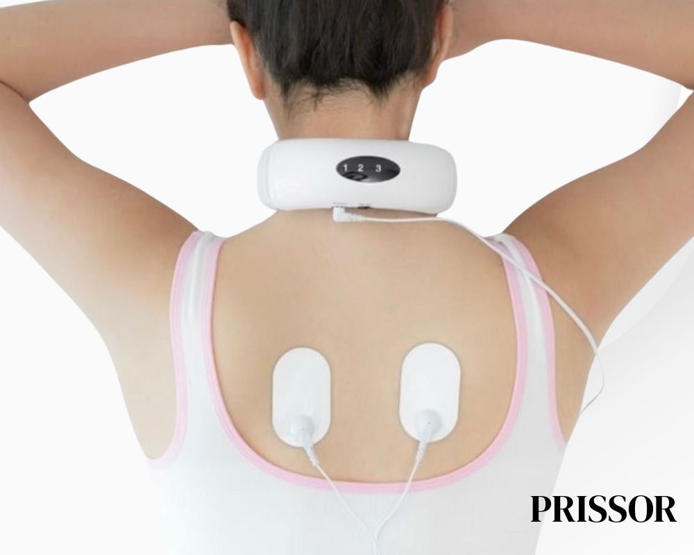 MASAJEADOR DE CUELLO Y ESPALDA ELECTROMAGNÉTICO